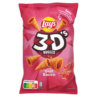 3D Bugles gout Bacon 85g