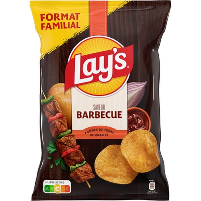 Chips saveur barbecue 250g