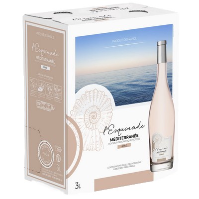Vin rose igp mediterranee 3L