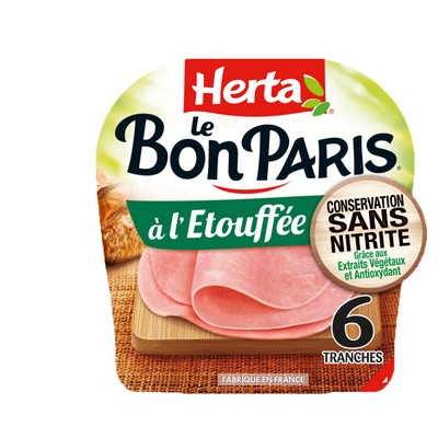 Jambon a etouffee x6 tranches 210g