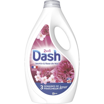 Lessive liquide jasmin rose de mai 1.8l
