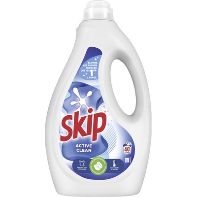 Lessive liquide active clean x40 1.68l