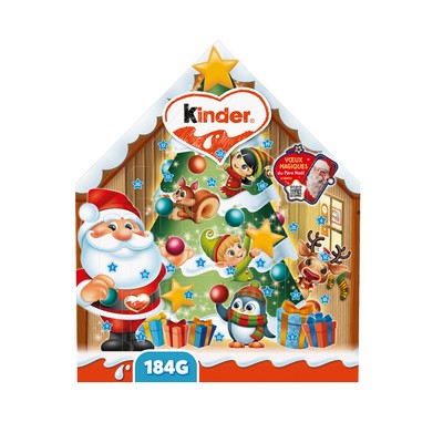 Calendrier l avent chalet 184g