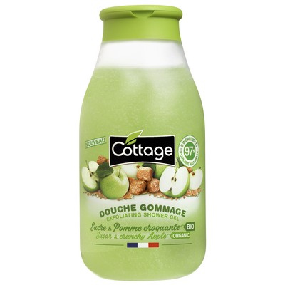 Douche gommage sucre & pomme 270ml