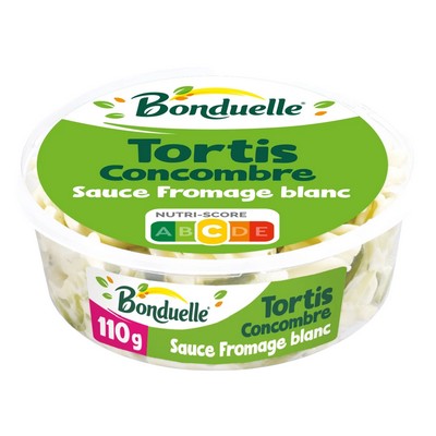 Tortis concombre sauce fromage blanc 110g