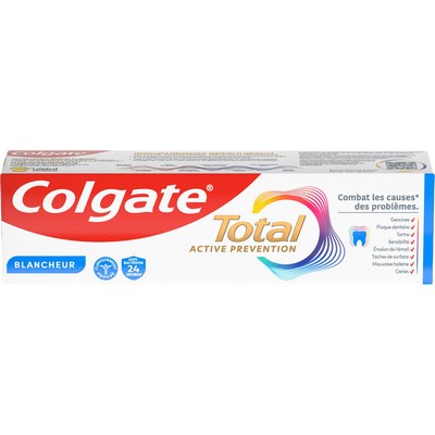 Dentifrice total active blancheur 75ml