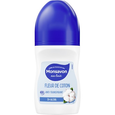 Deodorant bille fleur de coton 50ml