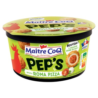 Pep's balls poulet pizza 380g