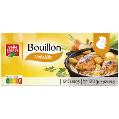 Bouillon de volaille x12 120g