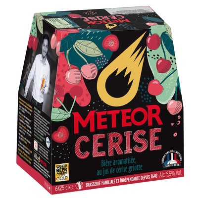 Biere cerise 5.5° 6x25cl