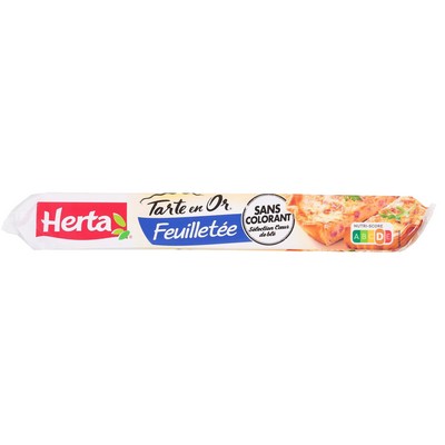 Pate tarte feuilletee 5ing 230g