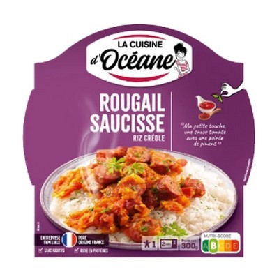 Rougail saucisse riz creole 300g