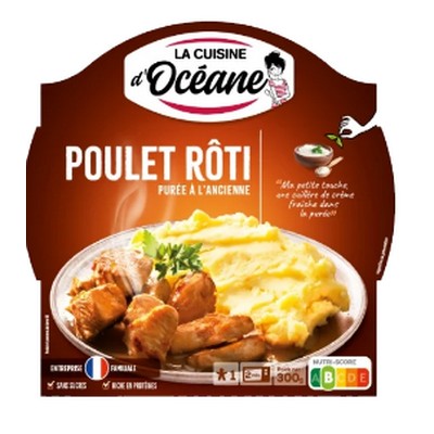 Poulet roti puree ancienne 300g