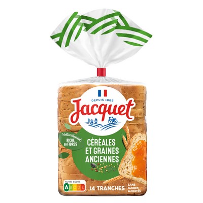 Grandes tranches cereales et graines 500g