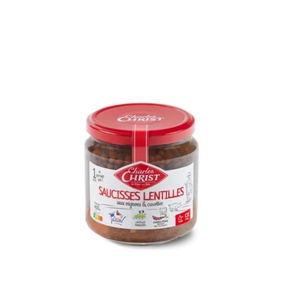Saucisses lentilles 44.6cl