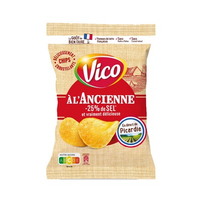 Chips ancienne -25% sel 120g