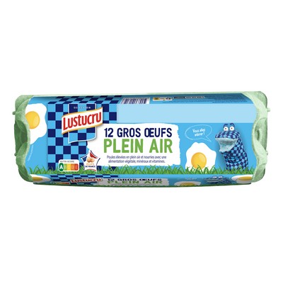 Oeufs plein air gros x12