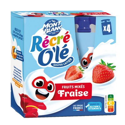 Recre ole fraise 4x85g