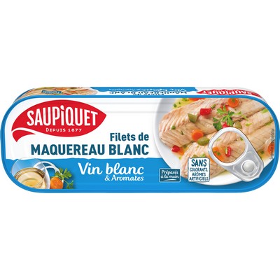 Filets maqurx blc vin blc 176g