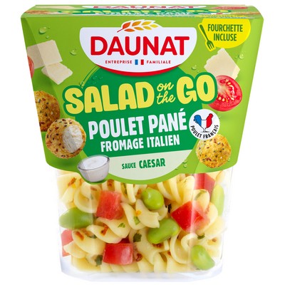Salad on the go poulet pane fromage 270g