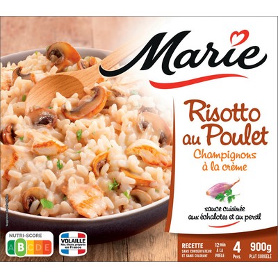 Risotto champ/poulet 900g