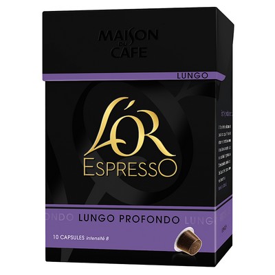 Espresso lungo profondo n°8 x10 52g