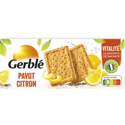 Biscuits pavot citron 200g